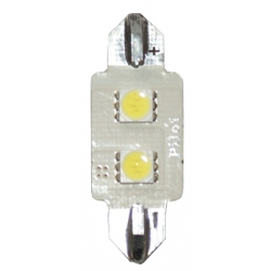 LED 12V 37 mm 2-SMD 3 chip CAN-bus Wit